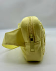 MMS Yellow Fabric Waist Bag