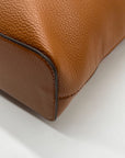 Vera Bradley Brown Faux Leather Tote Bag