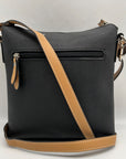 Giani Bernini Black North South Crossbody Bag