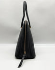 Kate Spade Black Quilted Dome Bag