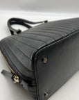 Kate Spade Black Quilted Dome Bag