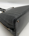 Kate Spade Black Quilted Dome Bag
