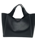 DKNY Black Top Handle Willa Satchel