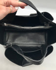 DKNY Black Top Handle Willa Satchel