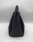 DKNY Black Top Handle Willa Satchel