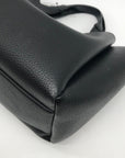 DKNY Black Top Handle Willa Satchel