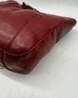 Patricia Nash Willa Maroon Extra Large Leather Tote
