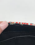 Milly Black & Colorful Tweed Shoulder Bag