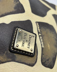Dooney & Bourke Serengeti Giraffe Coated Canvas Shoulder Bag