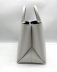 Mansur Gavriel White Leather Convertible Satchel