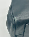 Narciso Rodriguez Black Leather Bowler Satchel Bag