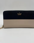 Kate Spade Beige & Black Colorblock Cameron Street Maise Satchel w/ Wallet