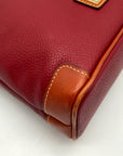 Dooney & Bourke Wine Pebbled Leather Wexford Crossbody Bag