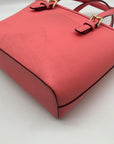 Michael Kors Blush Pink Saffiano Convertible Jet Set Tote