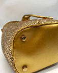 Versace La Medusa Gold Embellished Bucket Bag