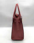 Michael Kors Pink Saffiano Leather Dillon Convertible Satchel Bag