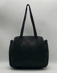 Margot Black Leather Marcy Tote Bag