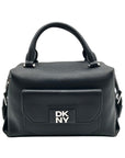 DKNY Black Robin Convertible Satchel Bag