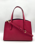 Coach Pebbled Leather Charlie 28 Carryall Satchel In Colorblock 69446