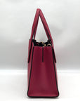 Coach Pebbled Leather Charlie 28 Carryall Satchel In Colorblock 69446