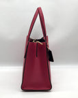 Coach Pebbled Leather Charlie 28 Carryall Satchel In Colorblock 69446
