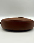 Like Dreams Zarina Brown Leather Small Shoulder Bag