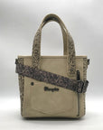 Wrangler Cowhide Fringe Concealed Carry Purse