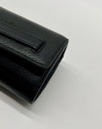 Michael Kors Black Pebbled Leather Wallet
