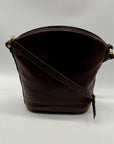 Bruno Magli Brown Leather Crossbody
