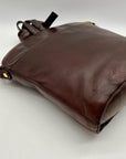 Bruno Magli Brown Leather Crossbody