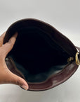 Bruno Magli Brown Leather Crossbody