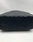 Chanel Black Calfskin Leather 25 Chain Shoulder Bag