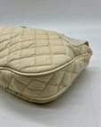 MMS Beige Fabric Slingbag