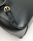 Style & Co Black Whipstitch Backpack