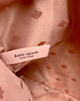 Kate Spade New York Pink Sienna Large Tassel Pouch Clutch