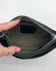 Brighton Black Pebbled Leather Preety Tough Rox Crossbody