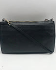 Brighton Black Pebbled Leather Preety Tough Rox Crossbody