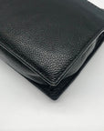 Brighton Black Pebbled Leather Preety Tough Rox Crossbody