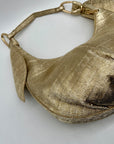 Gold House Of Want Shoulder Bag