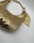 Gold House Of Want Shoulder Bag