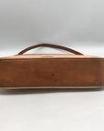 Louis Vuitton Noisette Beige Monogram Vernis Mallory Square Bag Base