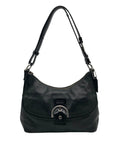 Coach Black Leather Soho Flap Shoulder Bag F19580