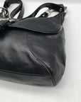 Coach Black Leather Soho Flap Shoulder Bag F19580