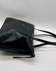 Fossil Black Pebbled Leather Shoulder Bag