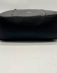 Fossil Black Pebbled Leather Shoulder Bag