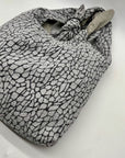 New Hope Girls Grey Croc-textured Hobo Bag