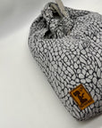 New Hope Girls Grey Croc-textured Hobo Bag