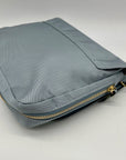 Violet Ray Blue Messenger Crossbody Bag