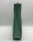 Style & Co Faux Leather Mint Sage Whipstitch Medium Crossbody Bag