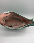 Style & Co Faux Leather Mint Sage Whipstitch Medium Crossbody Bag